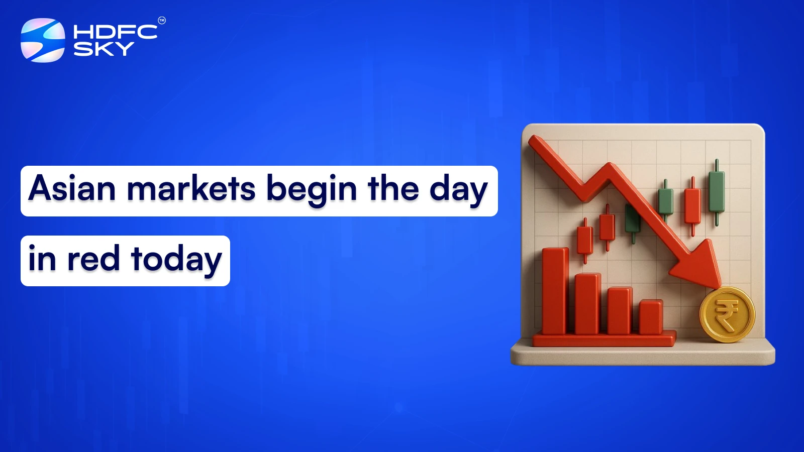 Asian markets begin the day in red today