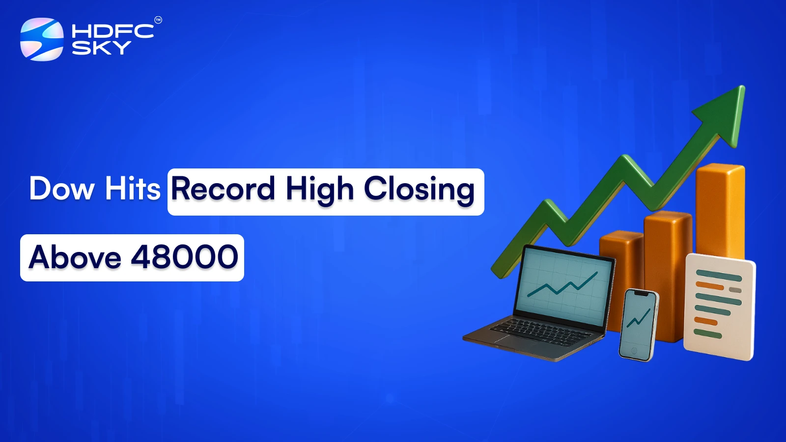 Dow Hits Record High Closing Above 48000
