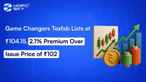 Game Changers Texfab Lists at ₹104.15, 2.1% Premium Over Issue Price of ₹102