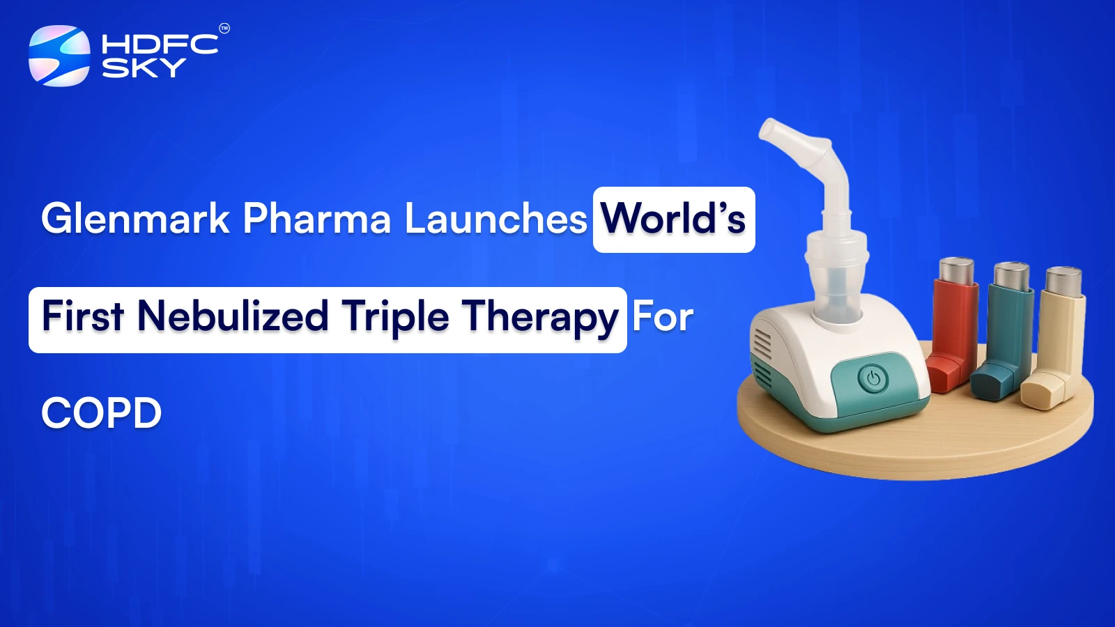 Glenmark Pharma Launches World’s First Nebulized Triple Therapy For COPD