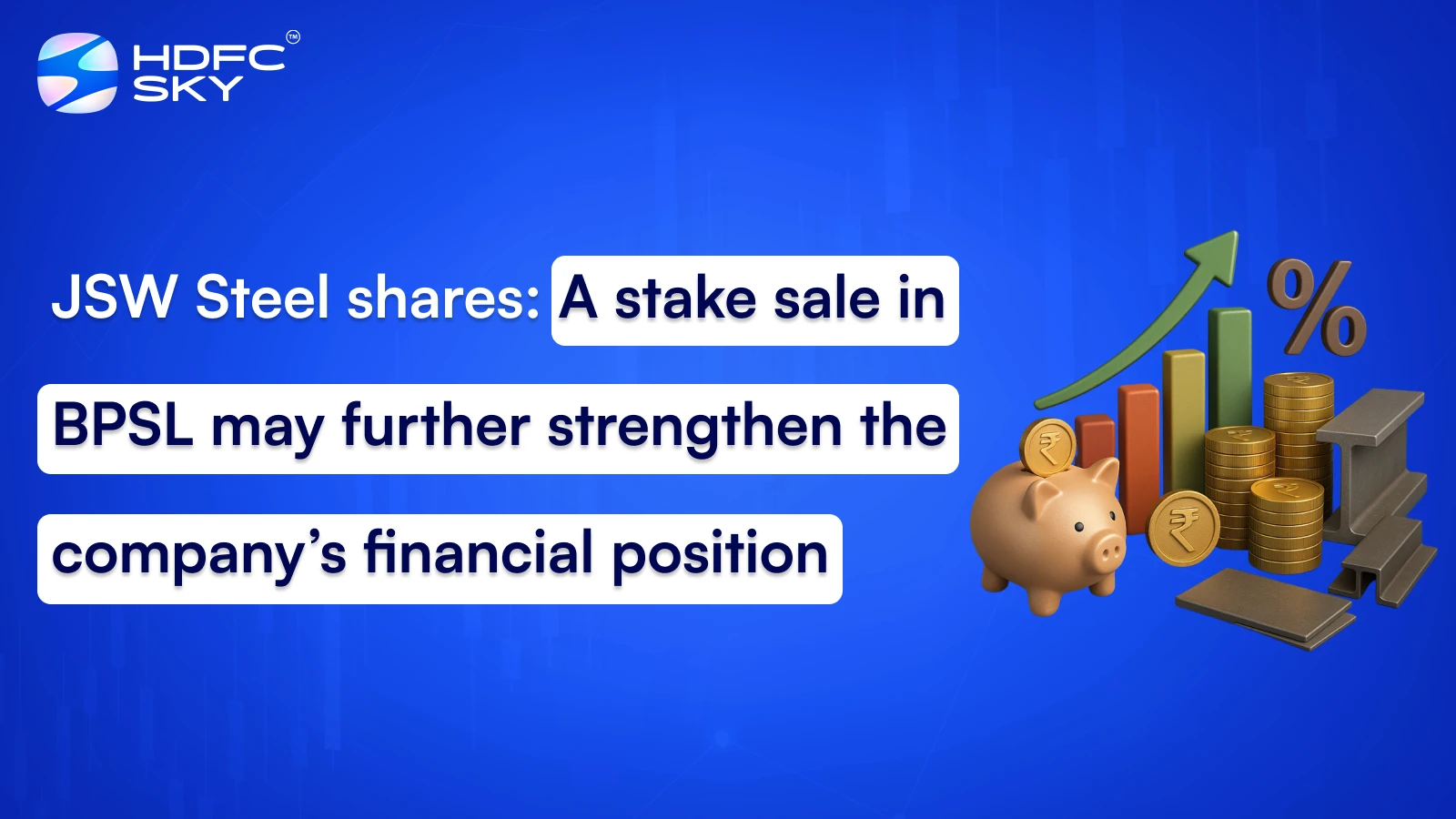 JSW Steel shares: A stake sale in BPSL may further strengthen the company’s financial position