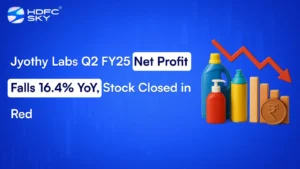 Jyothy‍‌‍‍‌‍‌‍‍‌ Labs Q2 FY25 Net Profit Falls 16.4% YoY, Stock Closed in Red