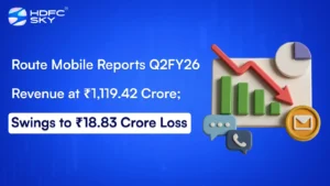 Route Mobile Reports Q2FY26 Revenue at ₹1,119.42 Crore; Swings to ₹18.83 Crore Loss