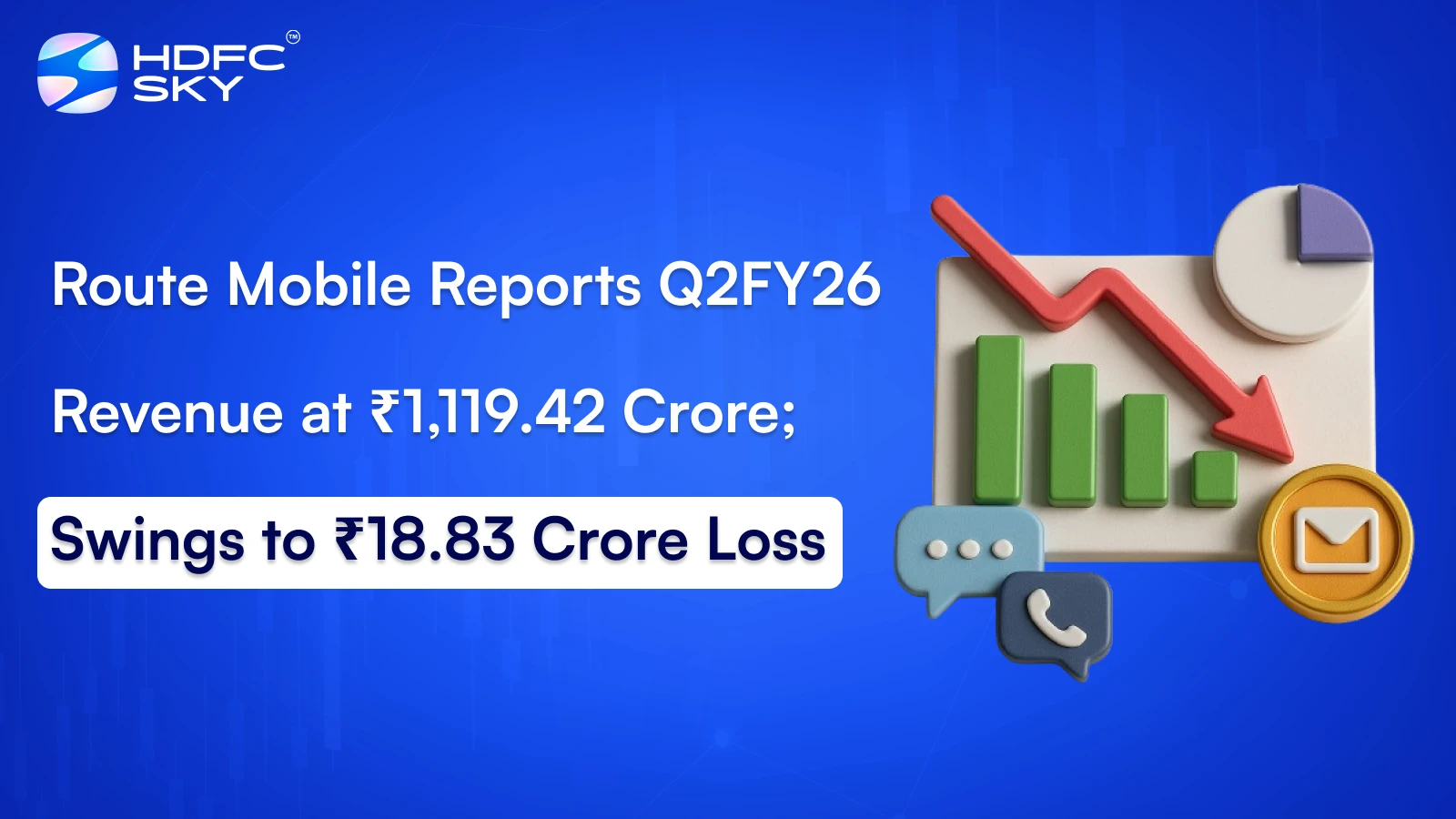 Route Mobile Reports Q2FY26 Revenue at ₹1,119.42 Crore; Swings to ₹18.83 Crore Loss