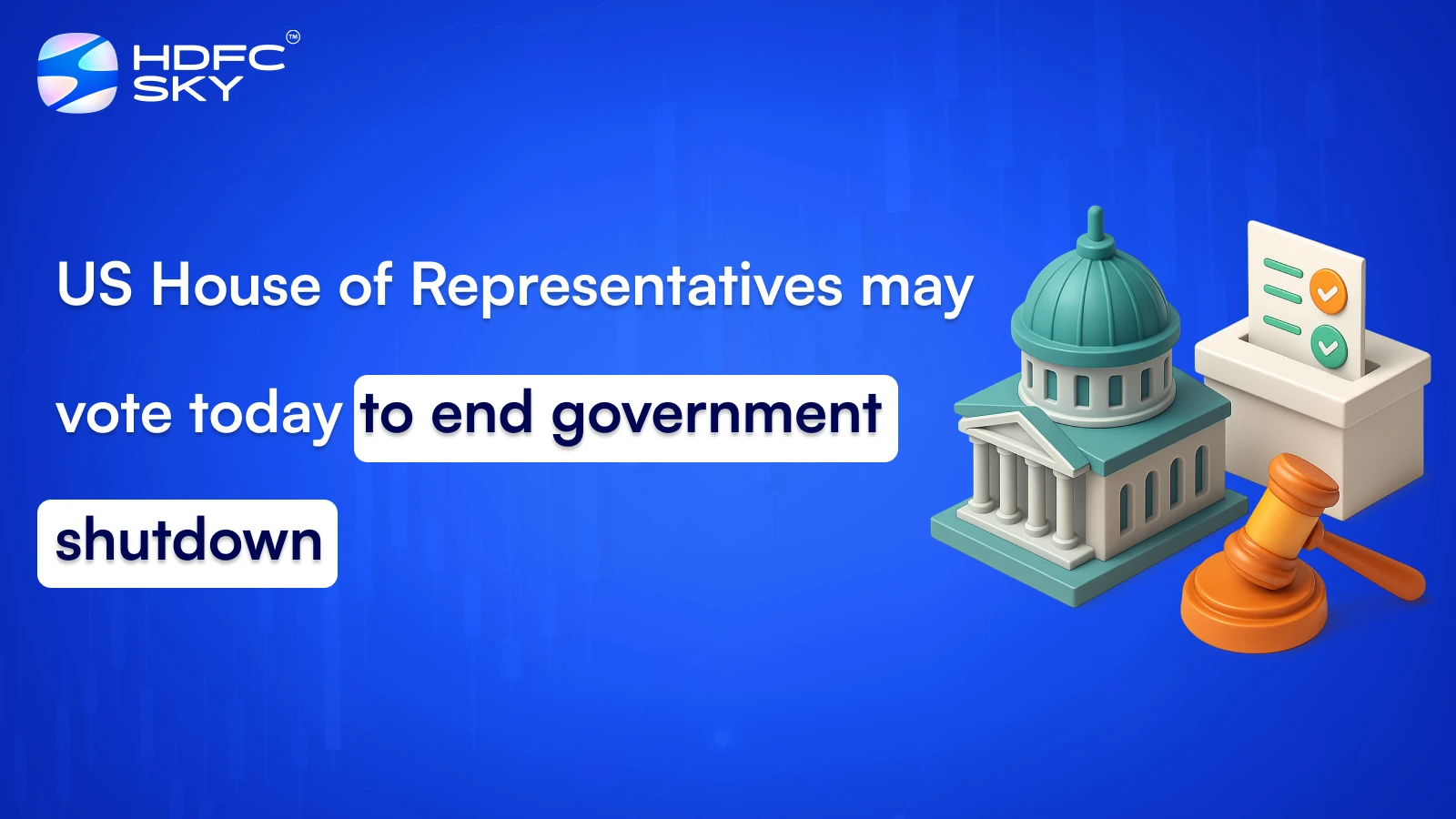 US House of Representatives may vote today to end government shutdown