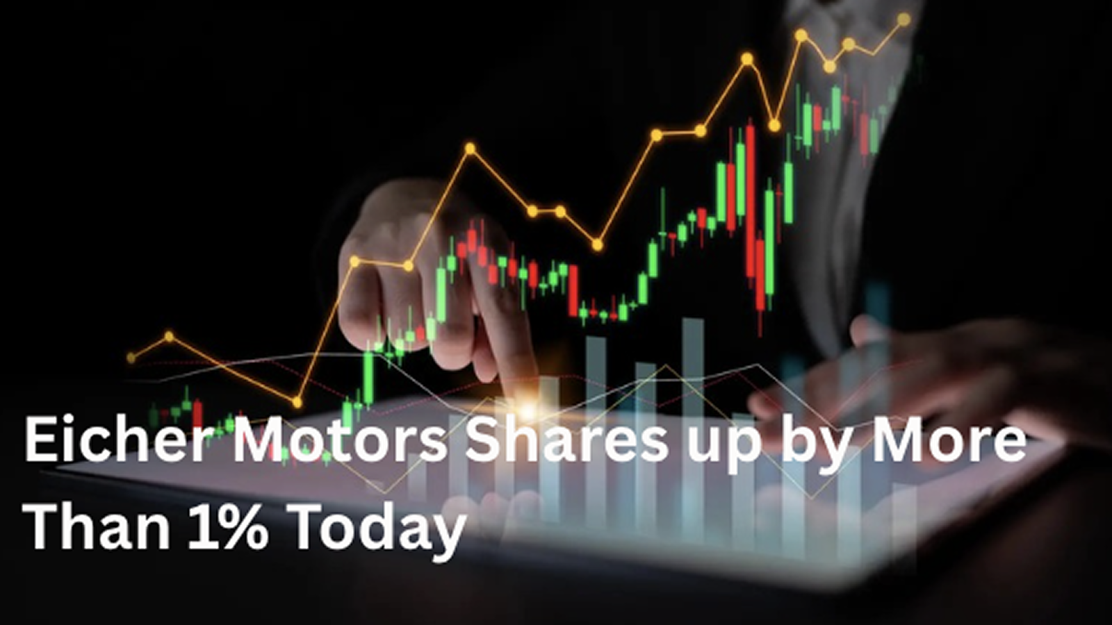 Eicher Motors shares up by more than 1% today
