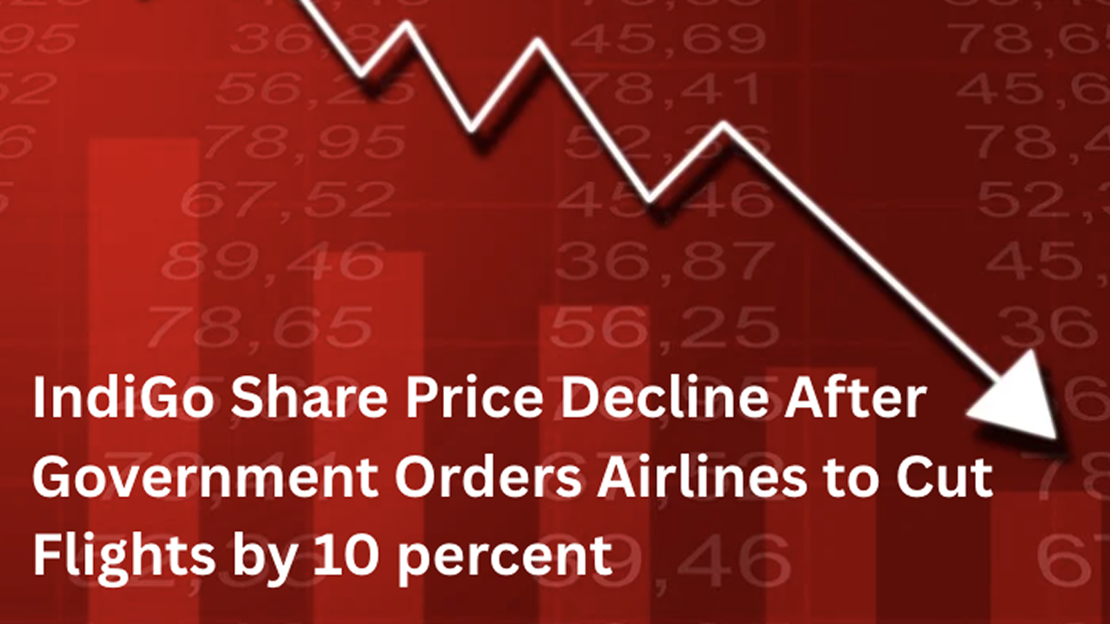 IndiGo Share Price Decline After Government Orders Airlines to Cut Flights by 10 percent