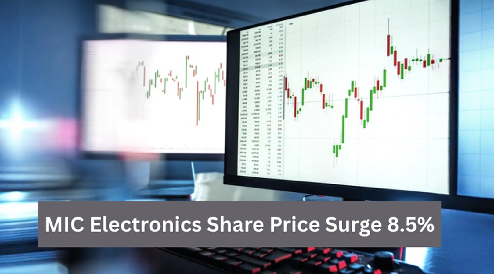 MIC Electronics Share Price Surge 8.5% After Securing ₹1.49 Crore Railway Display System Order