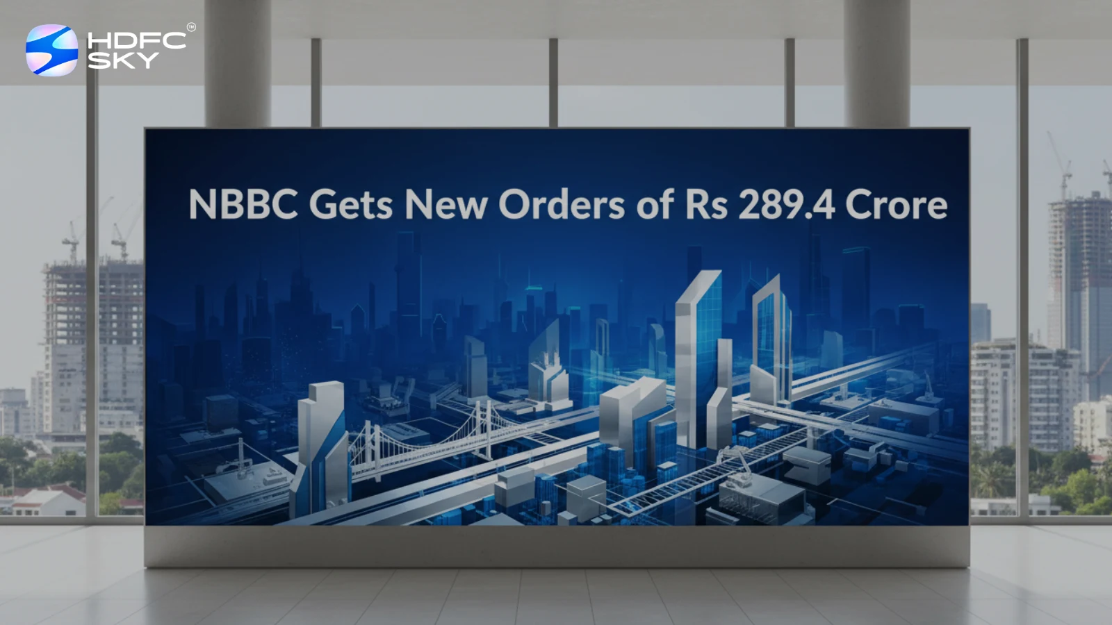 NBCC Gets New Orders of Rs 289.4 Crore