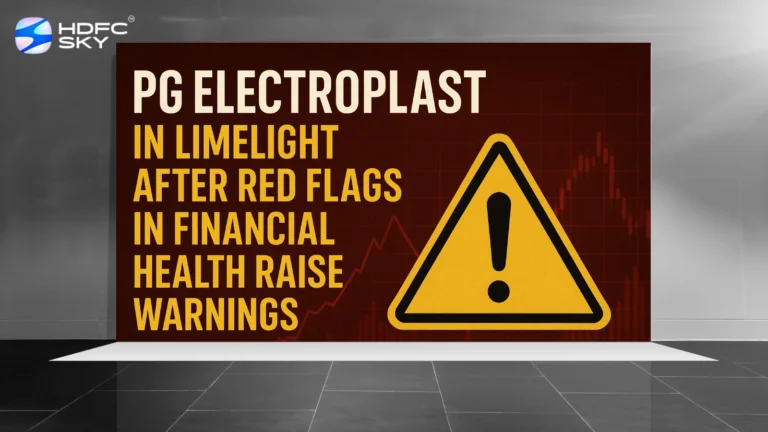 PG Electroplast in Limelight After Red Flags in Financial Health Raise Warnings 