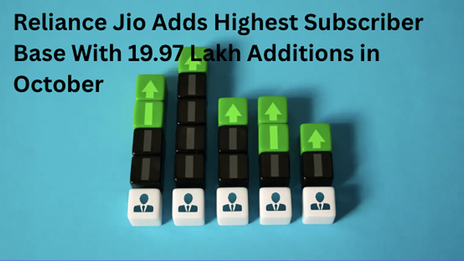 Reliance Jio Adds Highest Subscriber Base With 19.97 Lakh Additions in October 