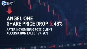 Angel One Share Price Drop 5.48% After November Gross Client Acquisition Falls 17% YoY
