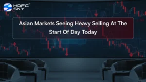 Asian markets seeing heavy selling at the start of day today