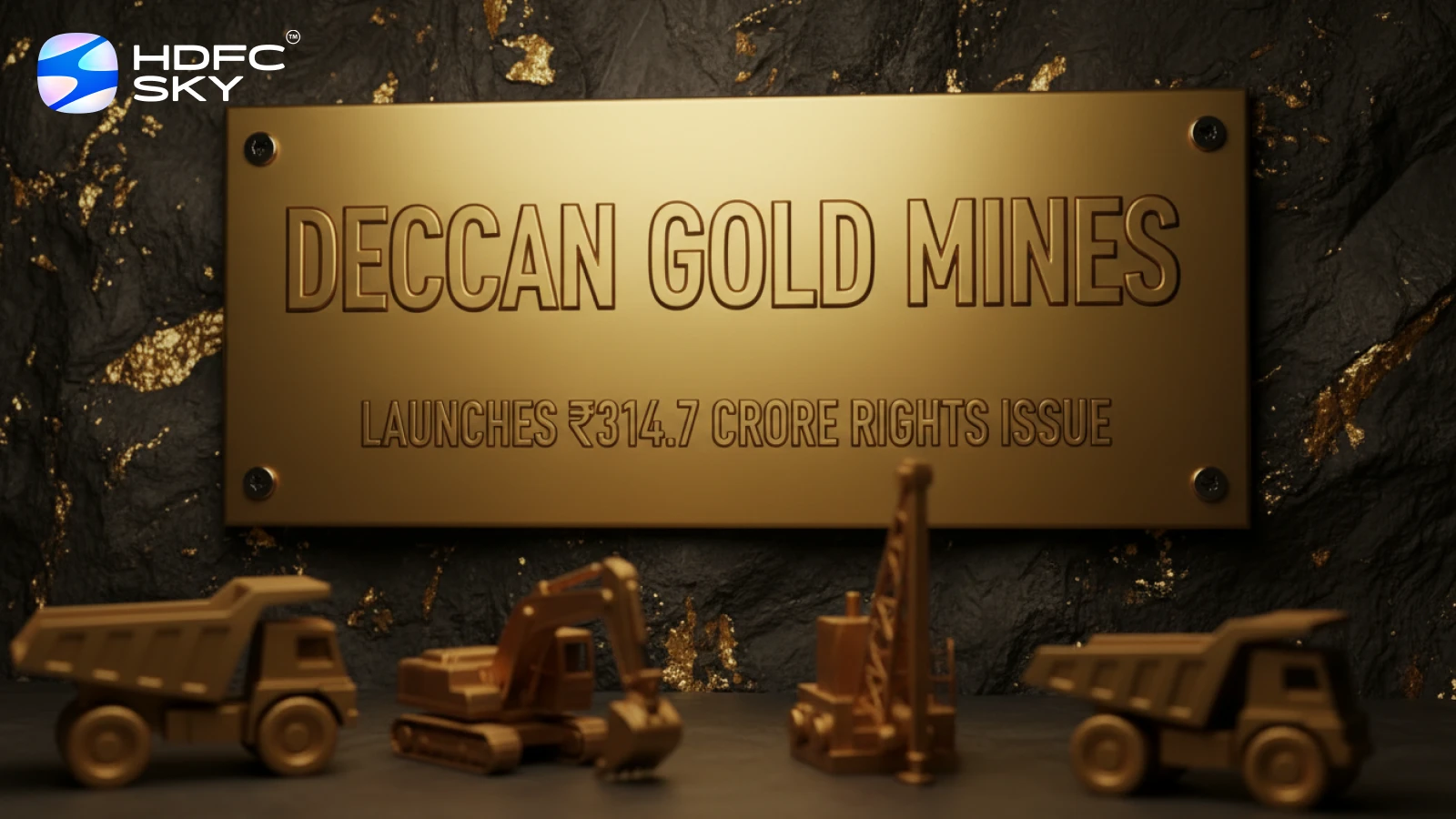 Deccan Gold Mines Launches ₹314.7 Crore Rights Issue 