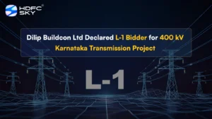 Dilip Buildcon Ltd Declared L-1 Bidder for 400 kV Karnataka T͏ransmission ͏Project