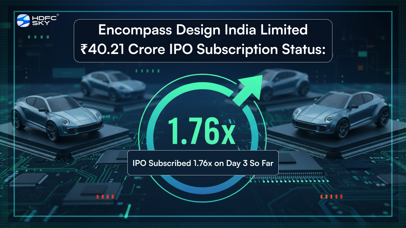 Encompass Design India Ltd IPO Subscription Status: IPO Subscribed 1.76x on Day 3 So Far