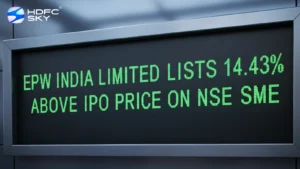 EP͏W India Limit͏ed ͏List͏s 14.4͏3% Above IPO ͏Price on NSE͏ ͏SME 