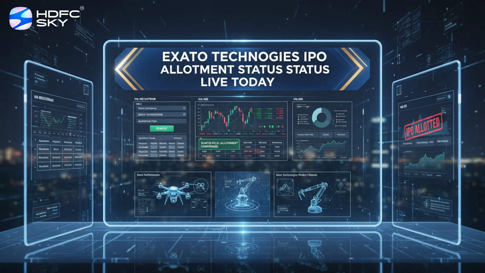 Exato Technologies IPO Allotment Status Live Today: How to Check Details Online Via Registrar, NSE & BSE