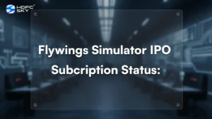 Flywings Simulator IPO Subcription Status: IPO Subscribed 1.28 Times on Day 3 So Far