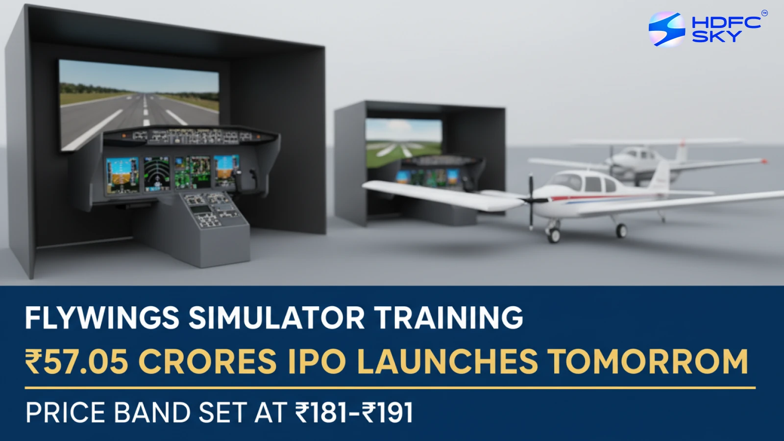 Flywings Simulator Training ₹57.05 crores IPO Launches Tomorrow, Price Band Set At ₹181-₹191