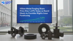 Hilton Metal Forging Share Price Rise 1.37% Today as Board Meets to Consider Rights Issue Fundraising