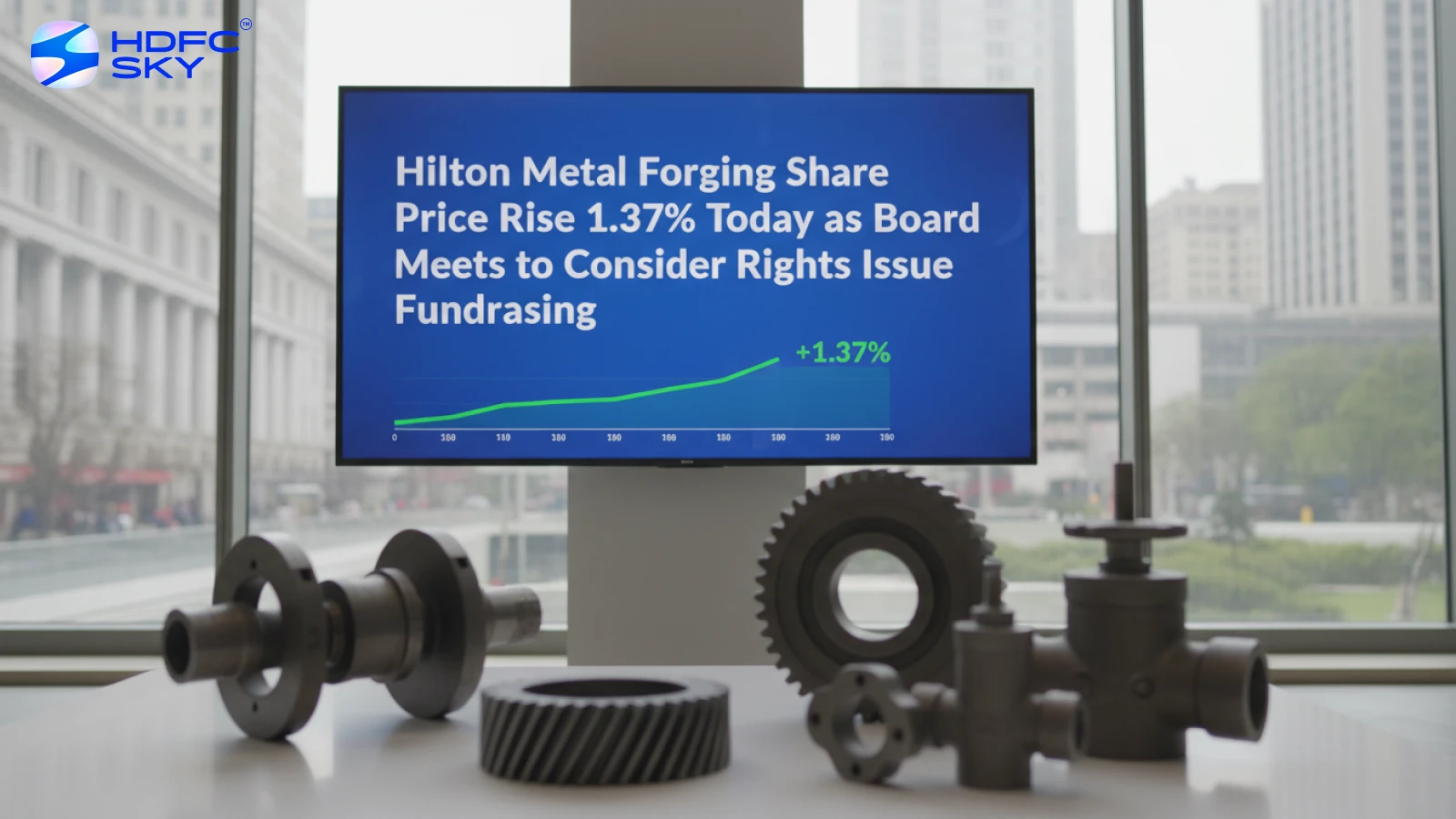 Hilton Metal Forging Share Price Rise 1.37% Today as Board Meets to Consider Rights Issue Fundraising