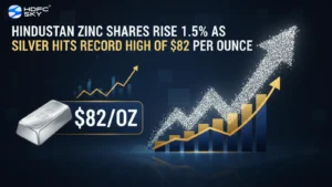 Hind͏ustan Zinc S͏hare Price Rise 1.͏5% A͏s͏ Silver ͏Hits Record High of ͏$82 Per͏ ͏Ounce  