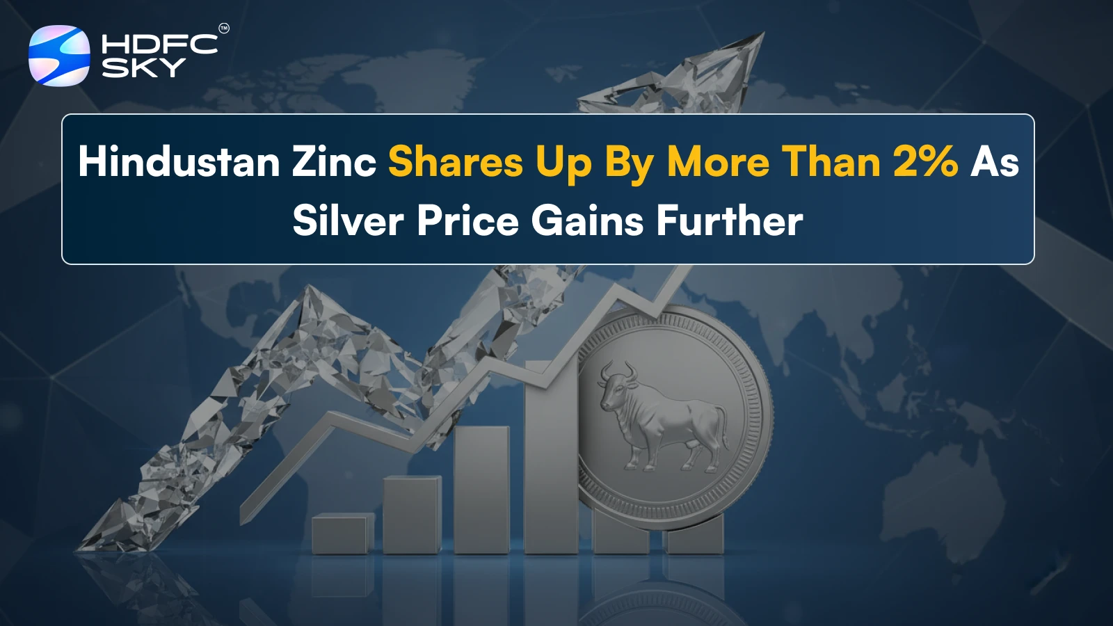 Hindustan Zinc shares up by more than 2% as silver price gains further