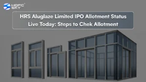 HRS Aluglaze Limited IPO Allotment Status Live Today: Steps to Chek Allotment