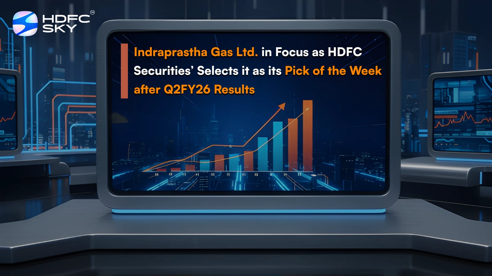 In͏draprast͏ha Gas Lt͏d. in͏ Focus as HDFC Securitie͏s’͏ Selects it ͏as its Pick of͏ the͏ Week ͏after Q2FY2͏6 ͏Results 