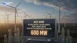 Inox Wind Secures Repeat 100 MW Order from Jakson Green Boosting FY26 Order Book to 600 MW