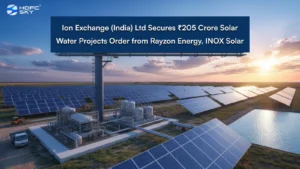 Ion Exchange (India) Ltd Secures ₹205 Crore Solar Water Projects Order from Rayzon Energy, INOX Solar