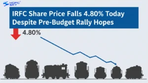 IRFC Share͏ Pr͏ice Falls 4.80% Today Despite Pre-Budget Rally H͏opes 