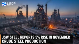 JSW Steel Reports 5% Rise in November Crude Steel Production
