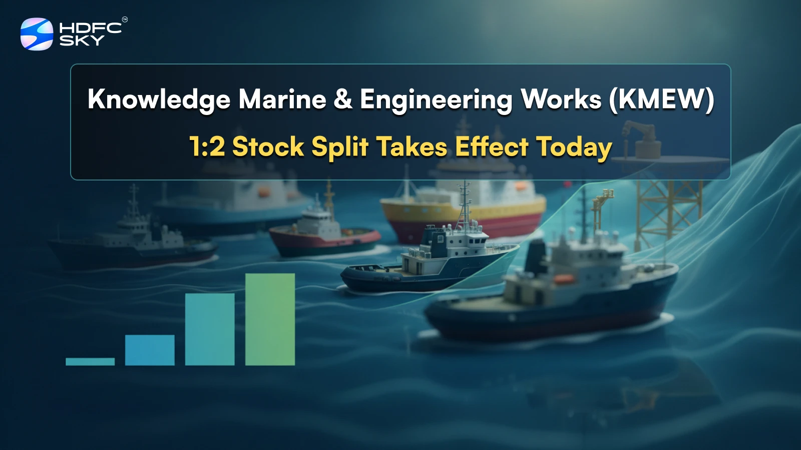 Knowledge Marine & Engineering Works (KMEW) 1:2 Stock Split Takes Effect Today