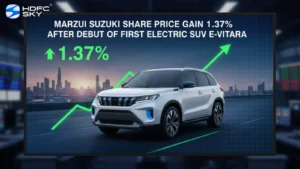 Maruti Suzuki Share Price Gain 1.37% After Debut of First Electric SUV e-Vitara