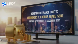 Moneyboxx Finance Limited Announces 1:1 Bonus Share Issue; Record Date Set for 15 December 2025 