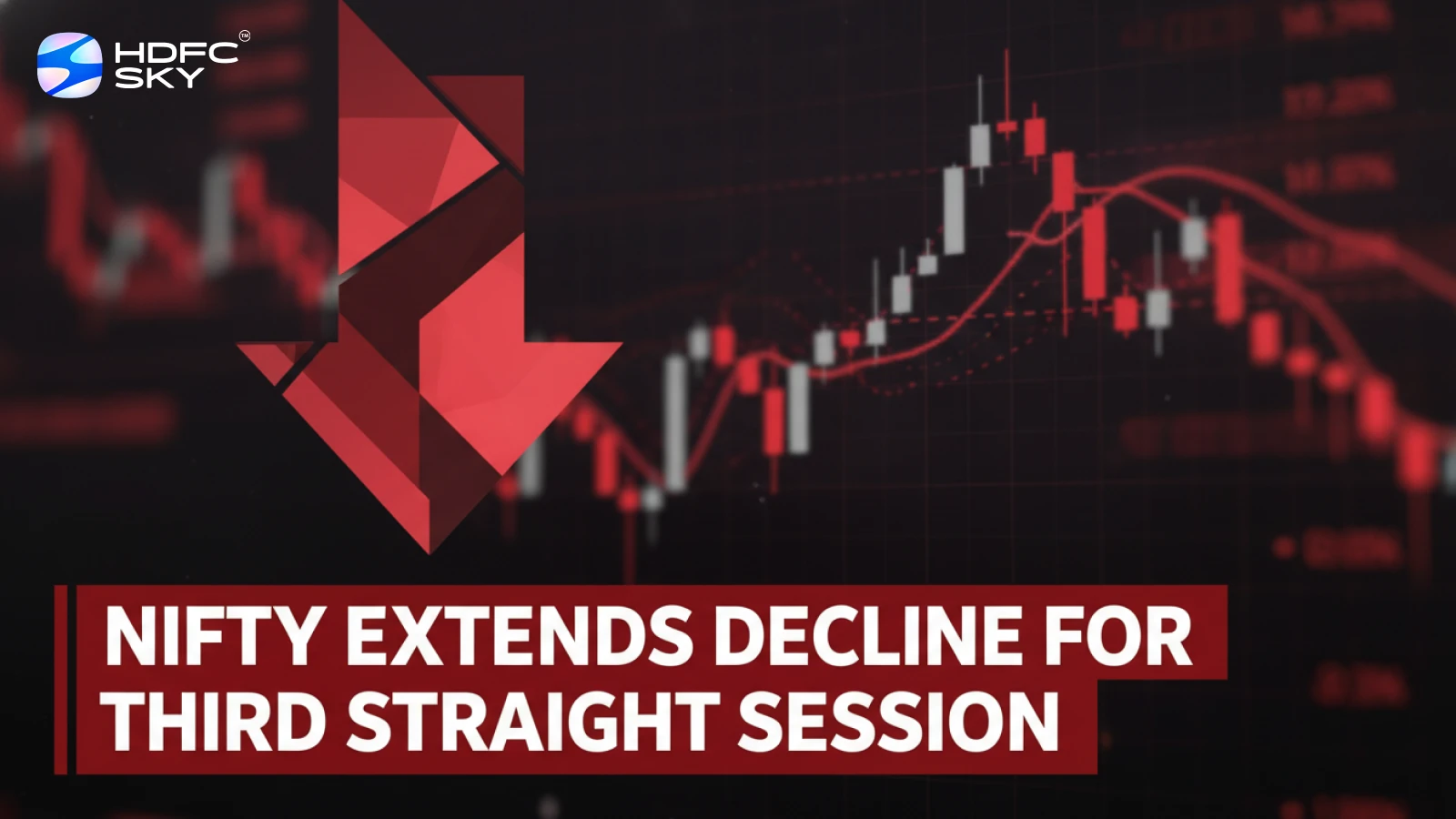 Nifty extends decline for third straight session