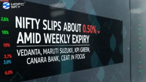 Nifty Slips About 0.50% Amid Weekly Expiry; Vedanta, Maruti Suzuki, KPI Green, Canara Bank, CEAT in Focus