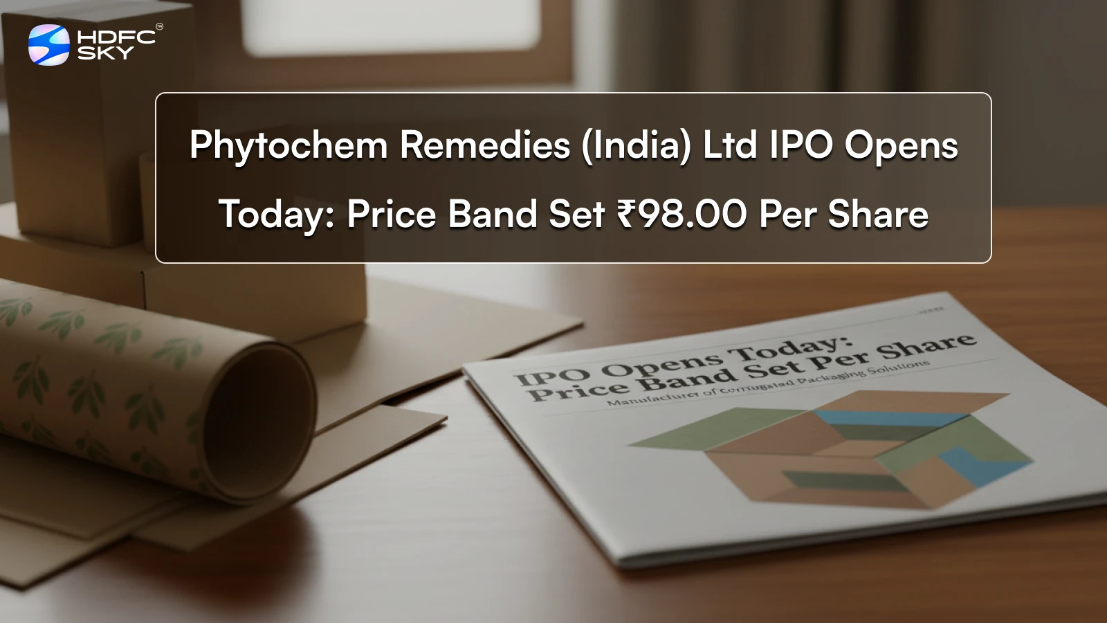 Phytochem Remedies (India) Ltd IPO Opens Today: Price Band Set ₹98.00 Per Share
