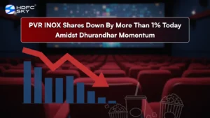 PVR INOX shares down by more than 1% today amidst Dhurandhar momentum