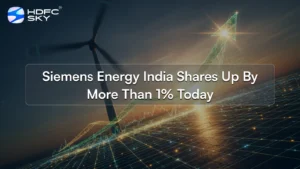 Siemens Energy India shares up by more than 1% today