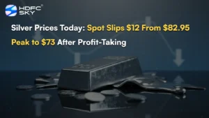 Silver Prices Today:͏ Spot Slips $12 From ͏$8͏2.95 Peak to $73 After͏ Prof͏it-͏Taking  
