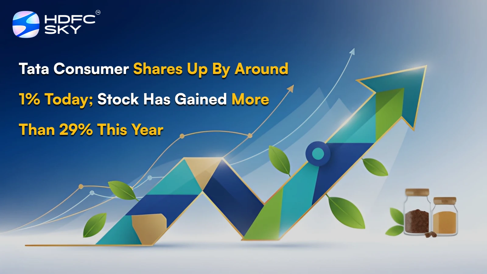 Tata Consumer shares up by around 1% today; stock has gained more than 29% this year