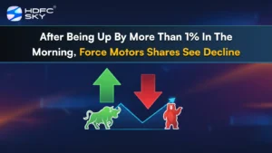 After being up by more than 1% in the morning, Force Motors shares see decline