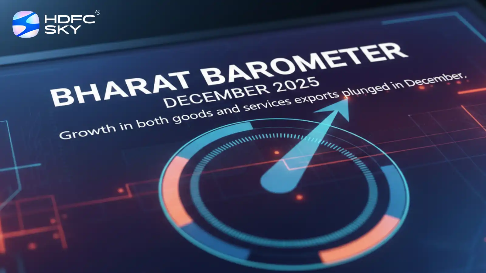 Bharat Barometer, December 2025 - Growth in both goods and services exports plunged in December