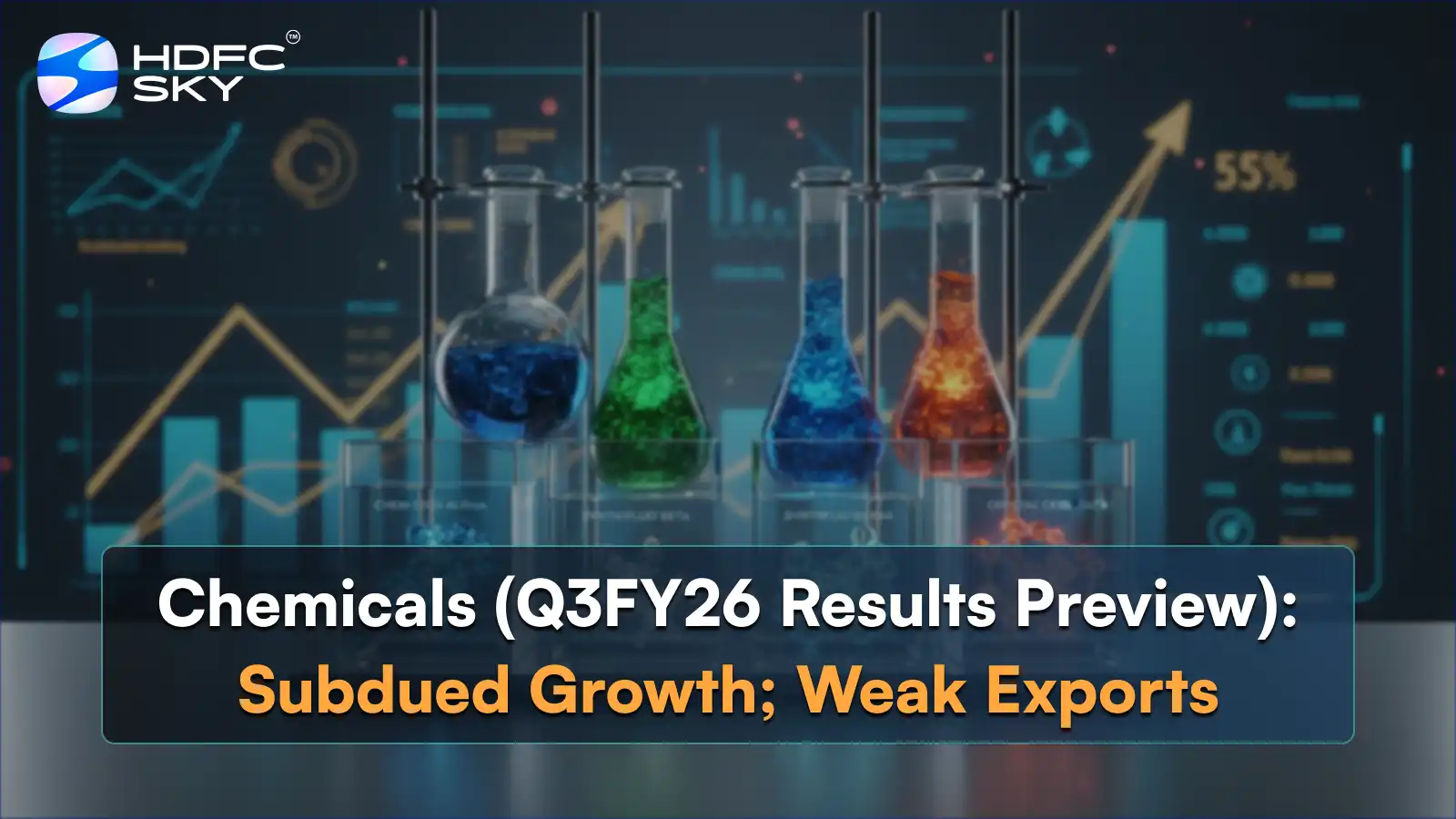 Chemicals (Q3FY26 Results Preview): Subdued growth; weak exports