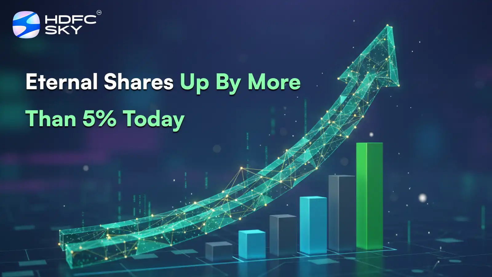 Eternal shares up by more than 5% today