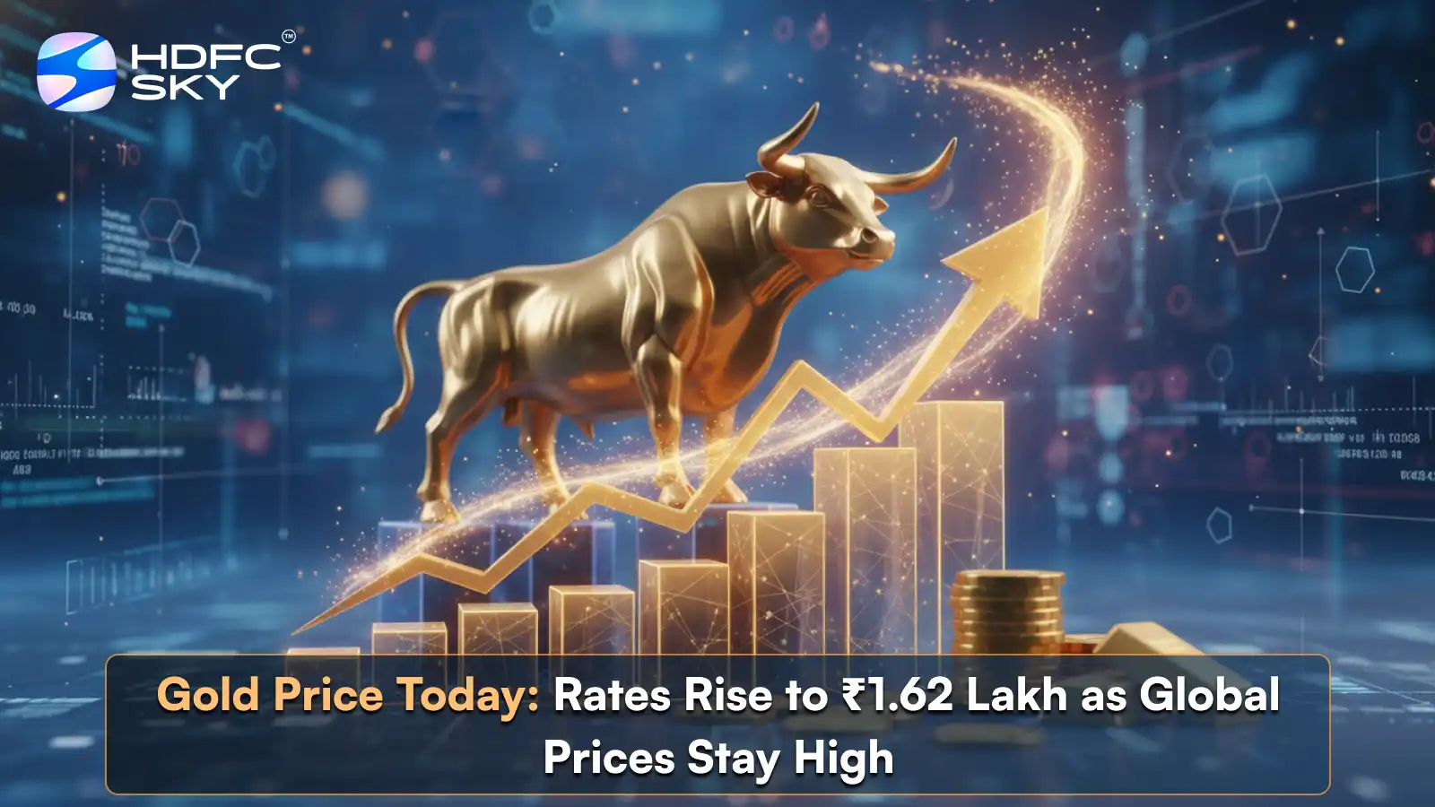 Gold Price Today: Rates Rise to ₹1.62 Lakh as Global Prices Stay High