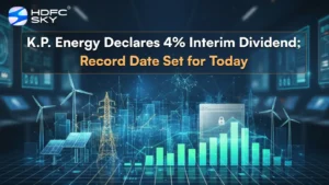 K.P.͏ Energy Declares 4%͏ Interim Dividend; Record Date Set for Today 